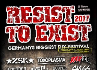 Resist To Exist 2017 Line-Up