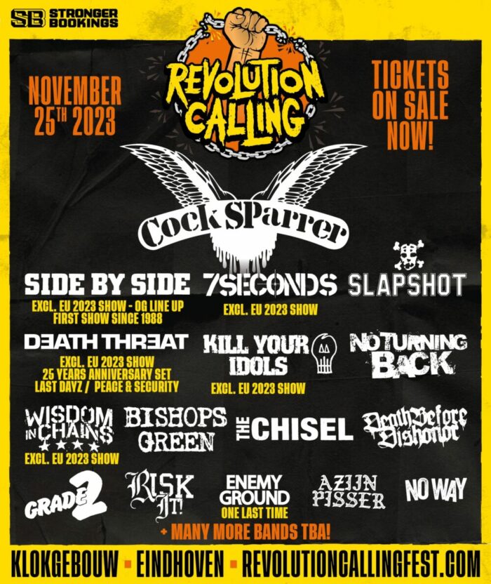 Revolution Calling 2023 - Line-Up