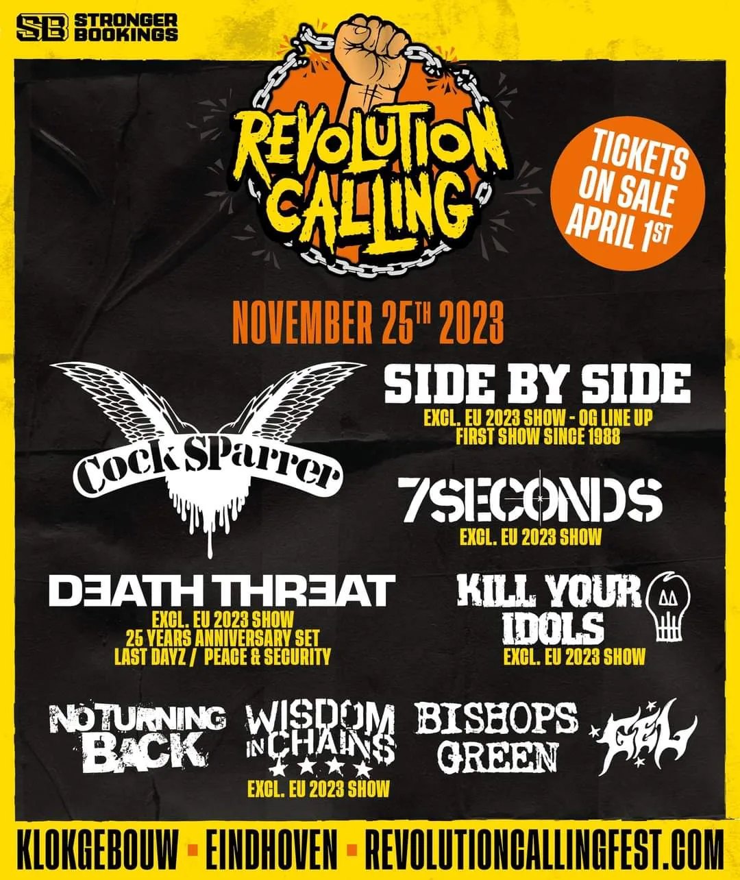 Revolution Calling 2023 - Line-Up
