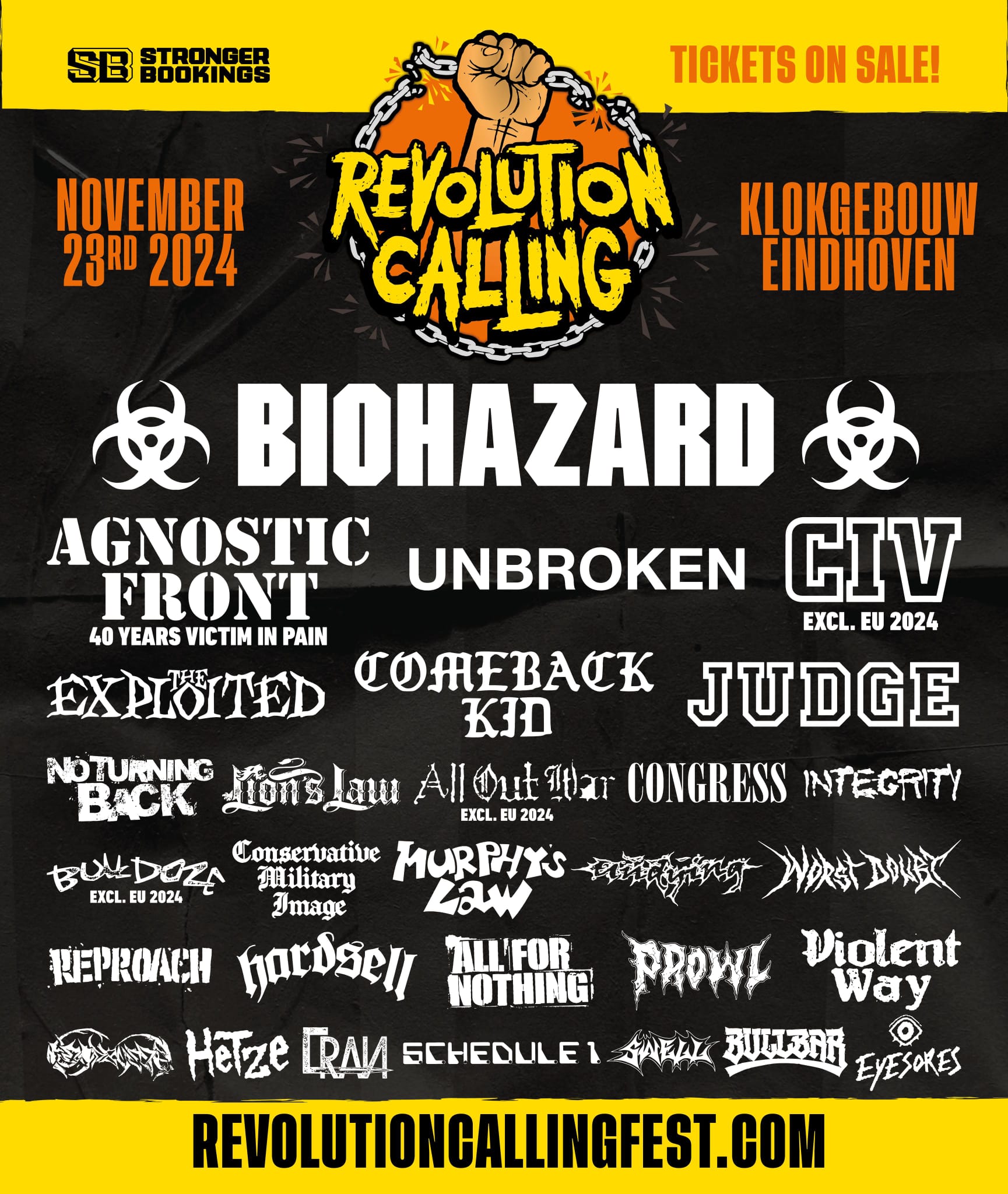 Revolution Calling 2024 - Line-Up