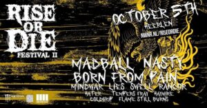 Rise Or Die Festival Flyer
