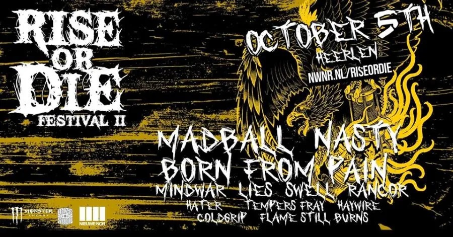Rise Or Die Festival Flyer