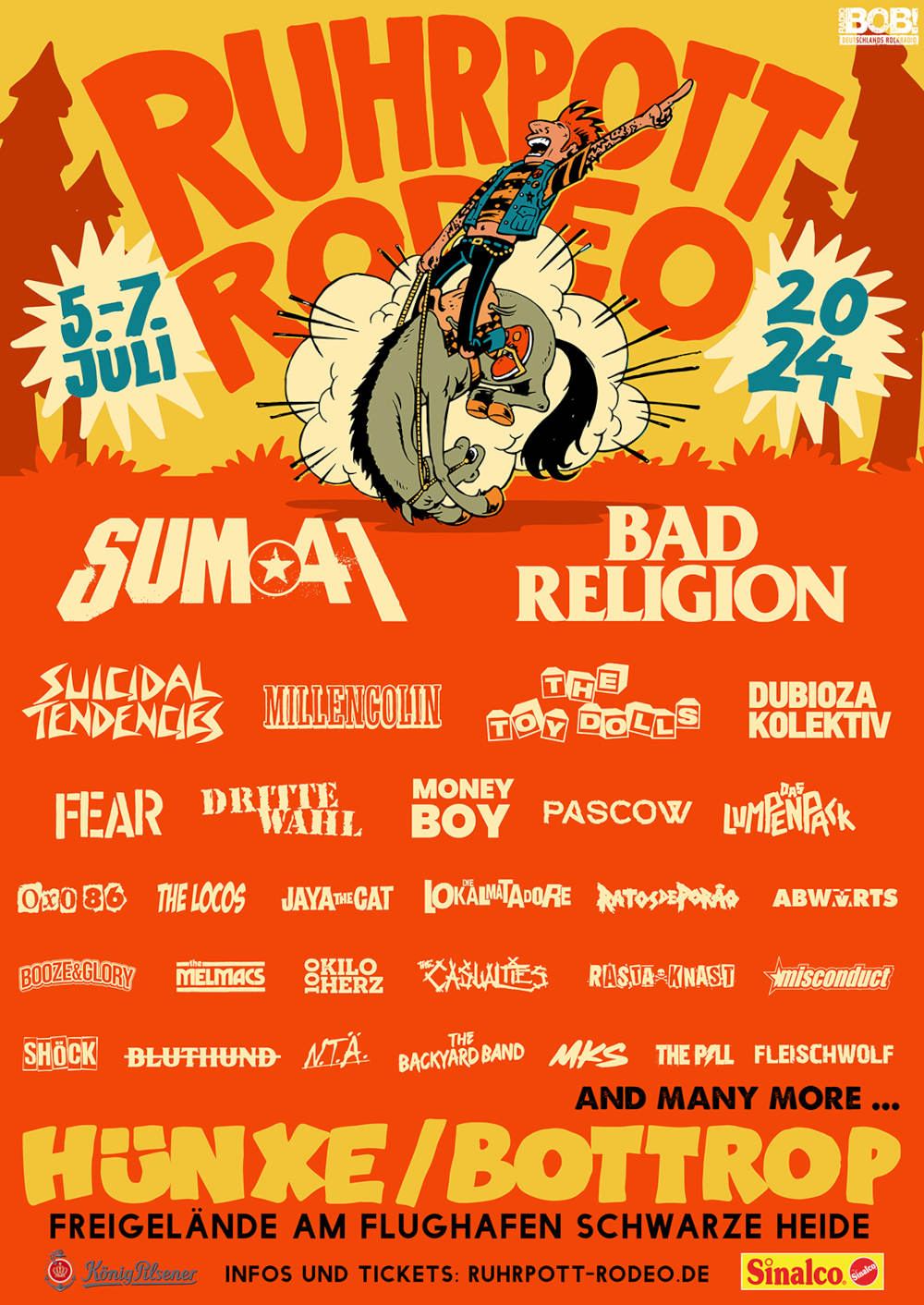 Ruhrpott Rodeo Das sind die nächsten Bands für 2024 AWAY FROM LIFE