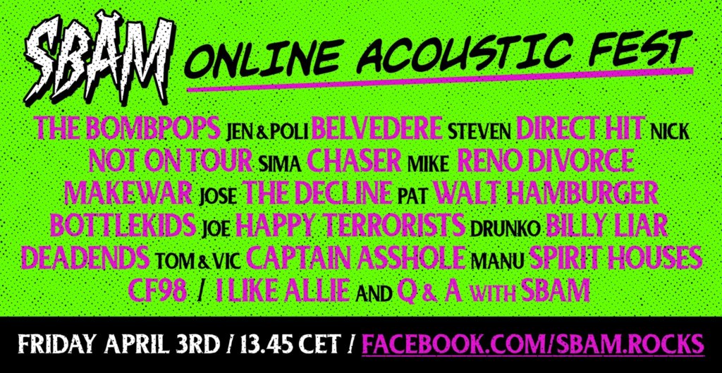 SBAM Online Acoustic Fest 2020