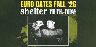 Youth Of Today & Shelter kommen 2026 auf Tour