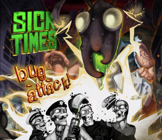 Split-LP: Sick Times & Bug Attack ::: Review (2021) Sick Times - Bug Attack Split-LP (2021)