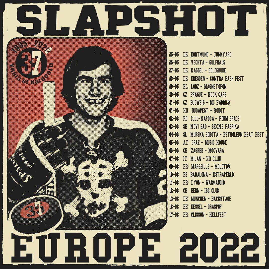 Slapshot - Europa-Tour 2022
