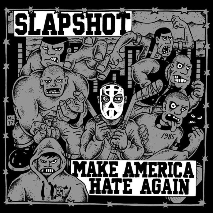 Slapshot - Make America Hate Again - 2017 - Bridge Nine Records - Cover