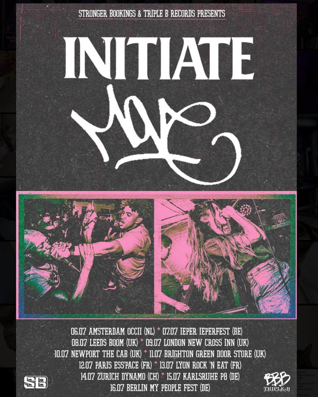 Initiate & Move - Europa-Tour 2023
