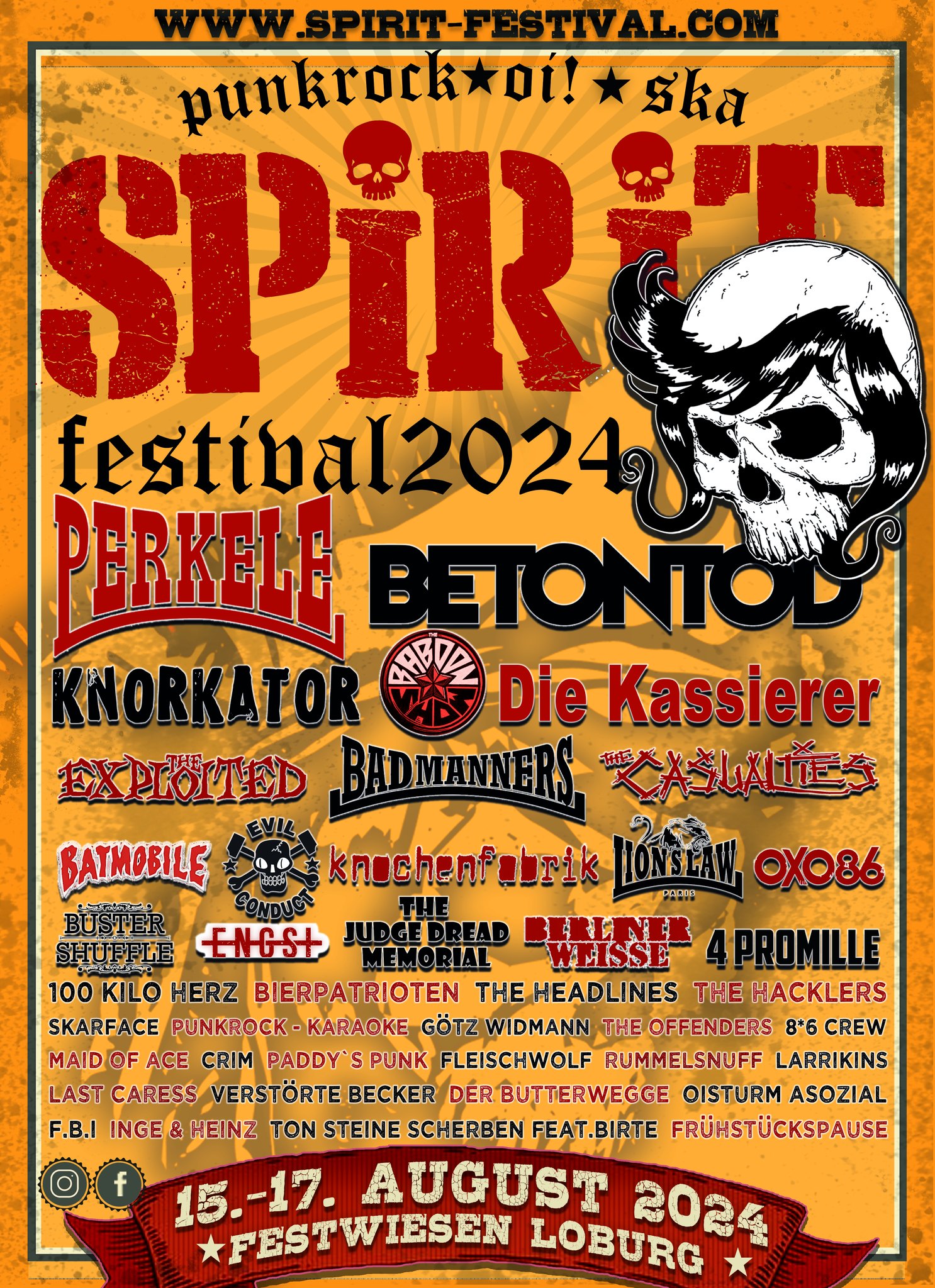 Das sind die nächsten Bands fürs Spirit Festival 2024 AWAY FROM LIFE