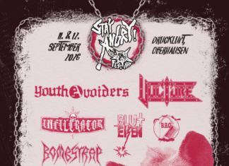 Stay Angry Festival am 11. + 12. September 2026 in Oberhausen @ Druckluft Stay Angry Festival 2026