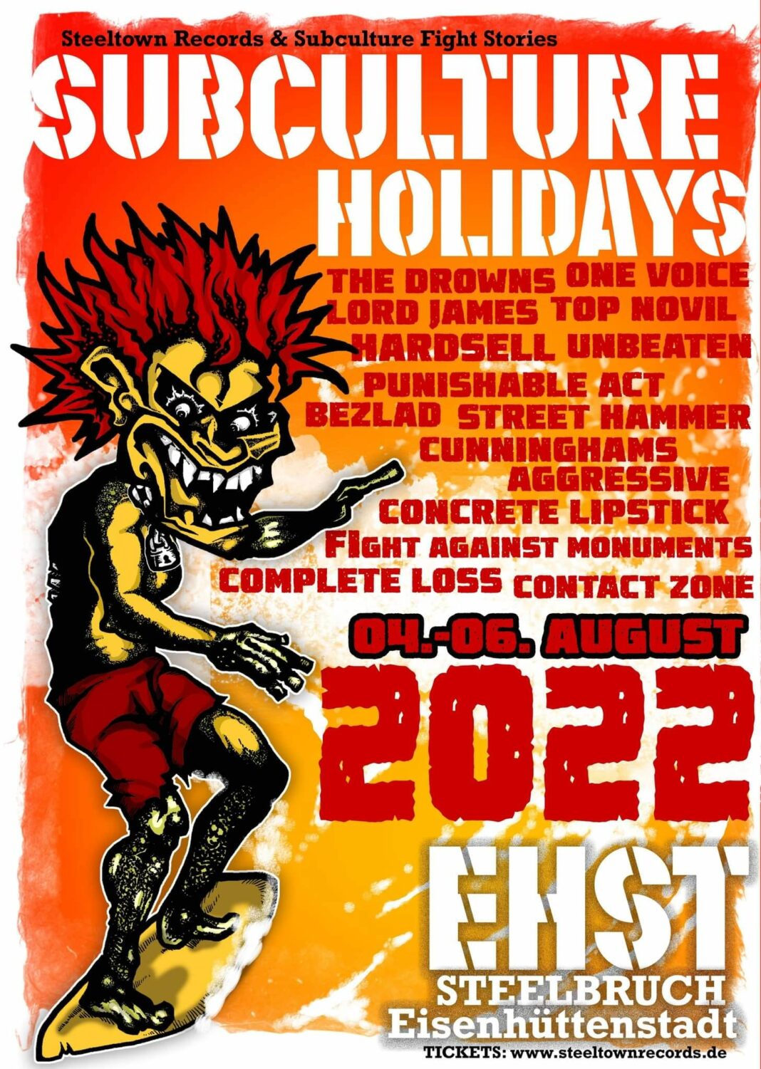Subculture Holidays 2022
