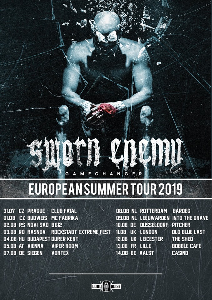 Sworn Enemy - Europa-Tour 2019