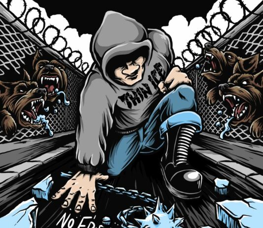 THIN ICE - No Friends (Cover-Artwork)