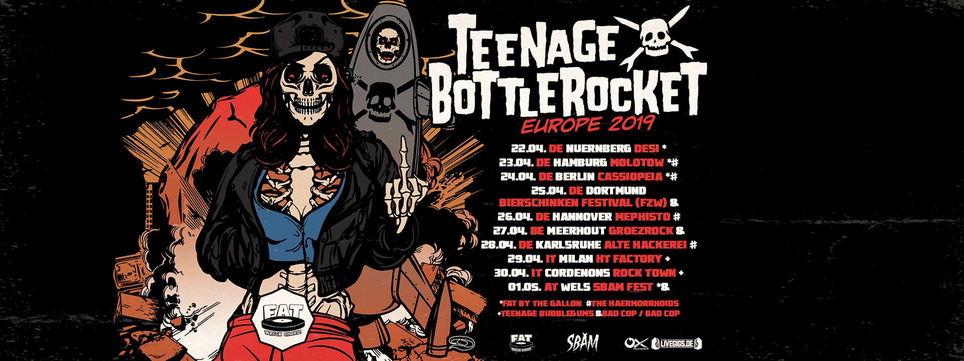 Teenage Bottlerocket - Tour 2019