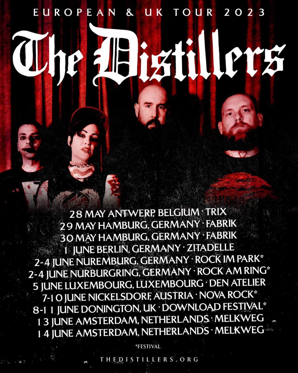 the distillers tour 2023 cancelled