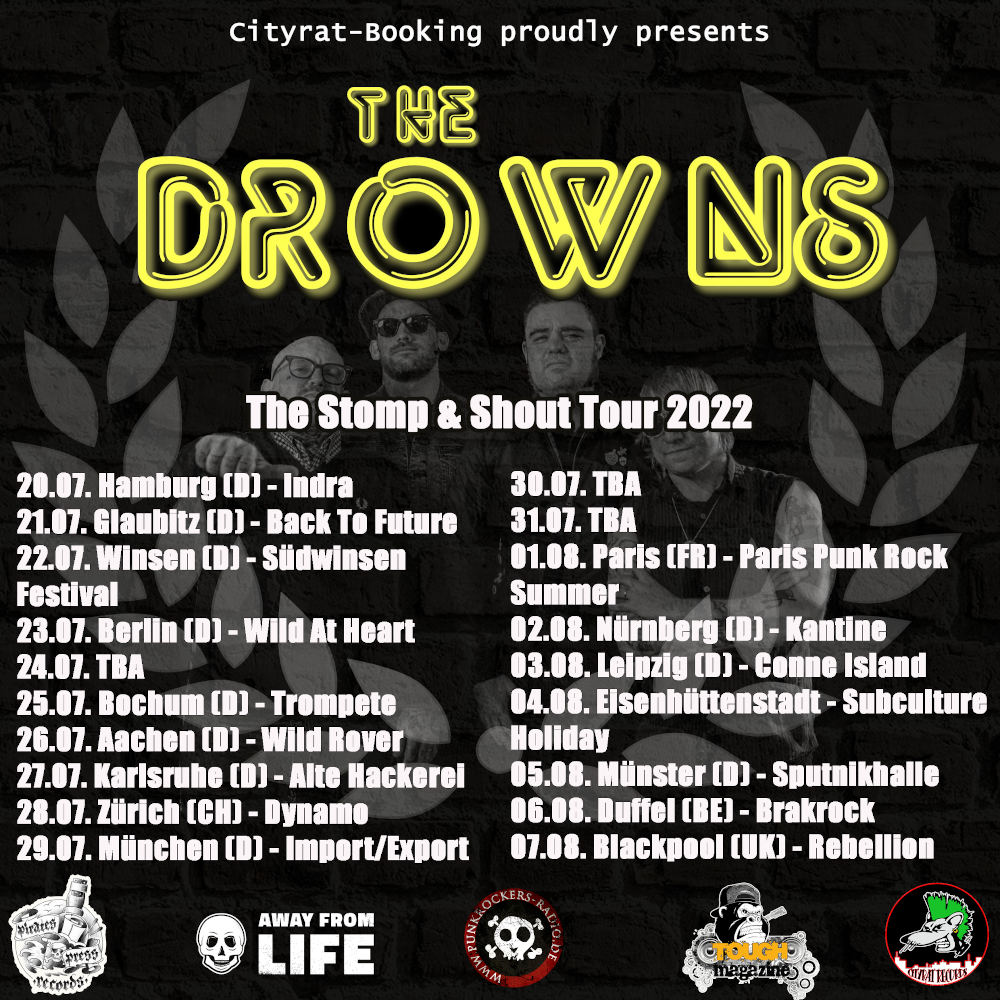 The Drowns - Europa-Tour 2022