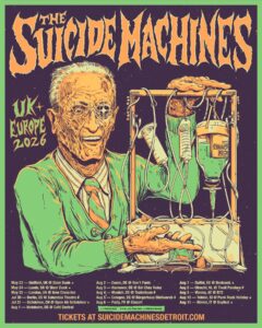 The Suicide Machines - Euro Tour - Flyer (2026)