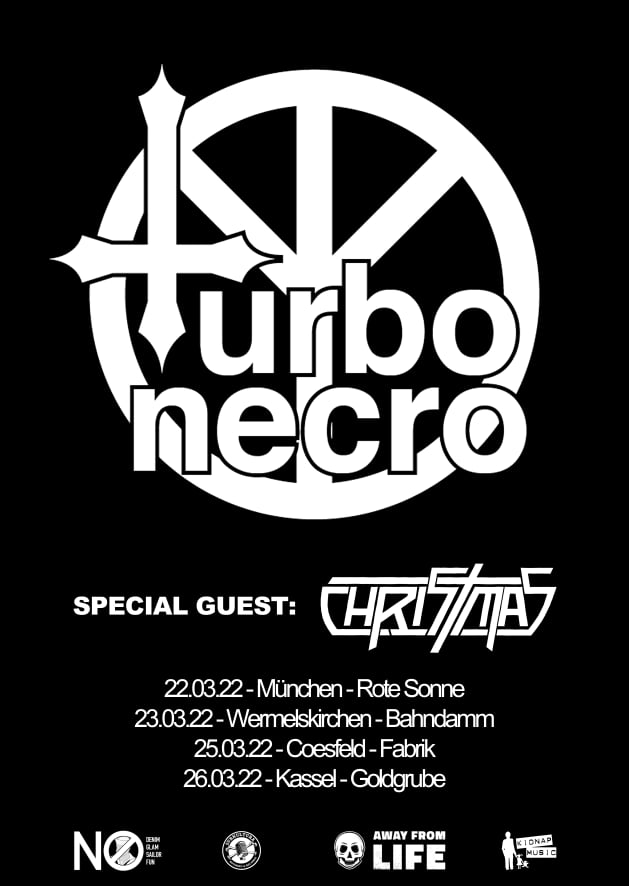 Turbonecro (Support: Christmas) - Tour 2022
