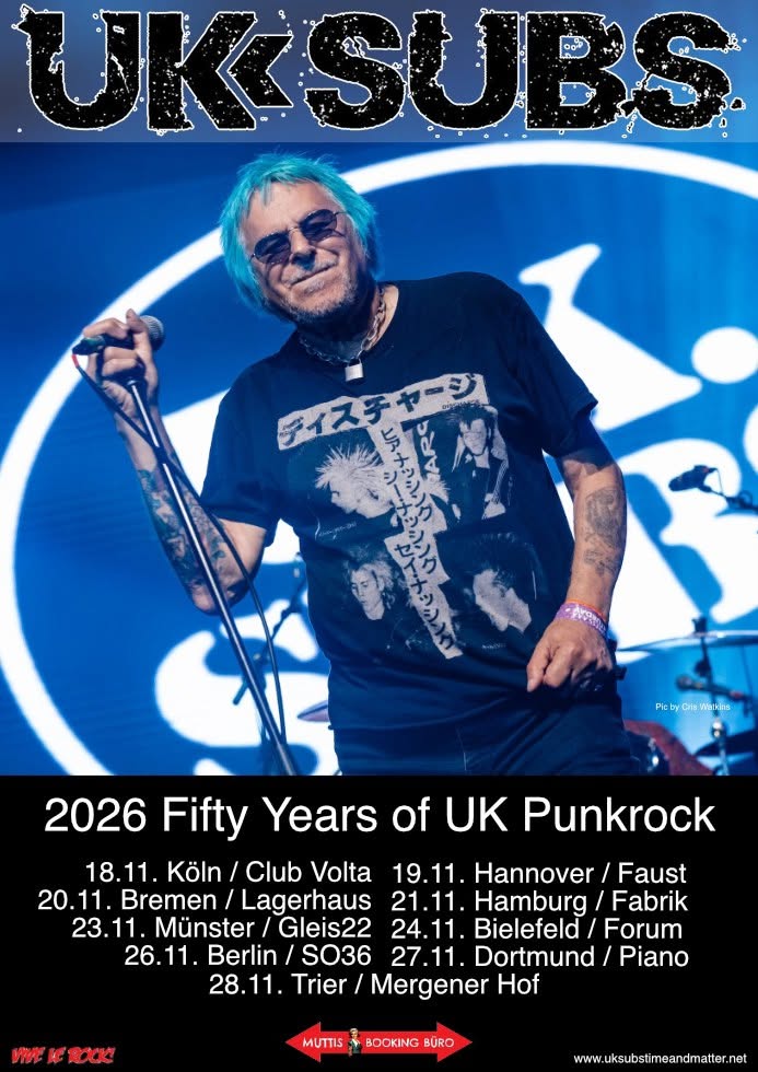 UK Subs - Tour (2026)
