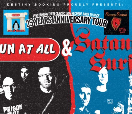No Fun At All & Satanic Surfers - 25 Years Anniversary Tour 2020