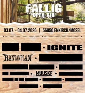 Fallig Open Air 2026 -Flyer