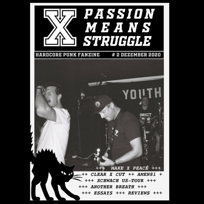 Passion Means Struggle Fanzine #2 Cover