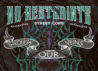 No Restraints / Spider Crew - Through Our Veins (2020)