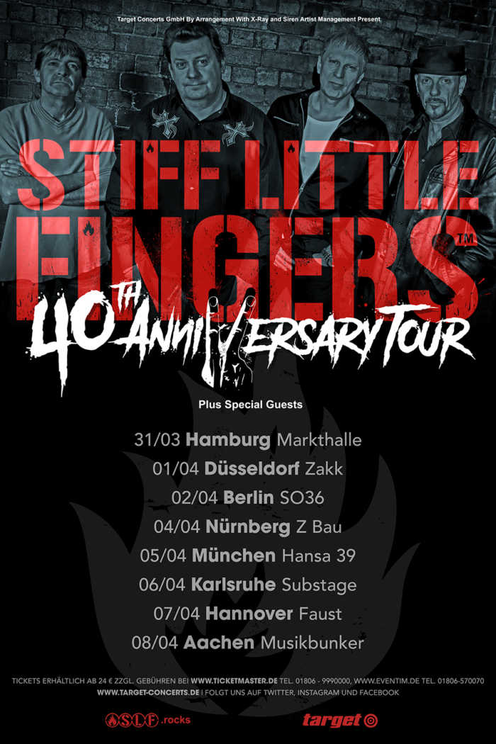 stiff little fingers tour 2022 germany