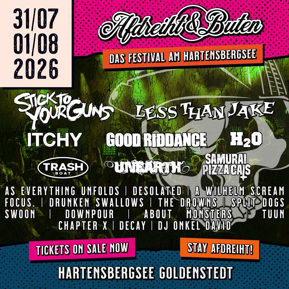 Afdreiht un Buten - Flyer (2026)