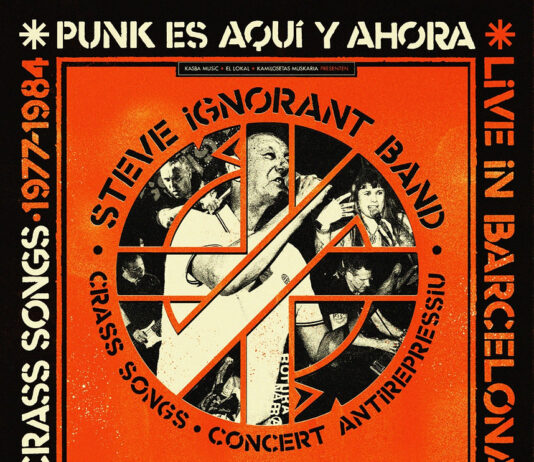 STEVE IGNORANT (CRASS) veröffentlicht neues Live-Album © Steve Ignorant - Live Album Barcelona